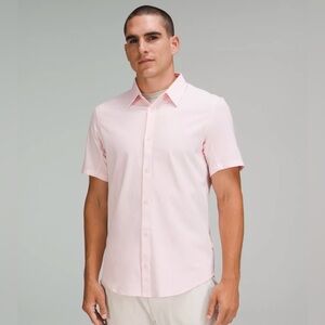 lululemon athletica Men's Soft Pink Button Down Shirt size XL